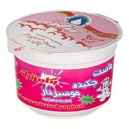 ماست چکیده موسیر دار 250 گرم پگاه